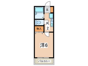 間取図 セジュール町田