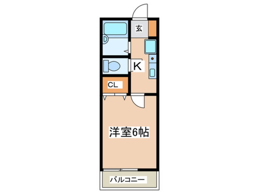 間取図 セジュール町田