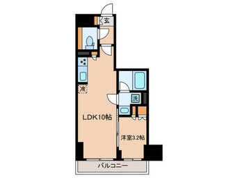 間取図 プラウドフラット本郷三丁目