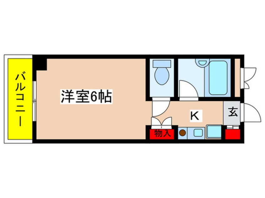 間取図 ファリ－ナクレオ