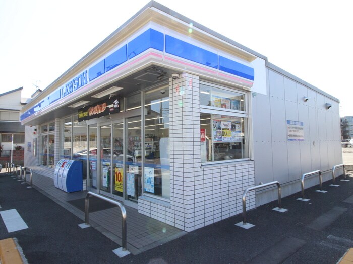 ローソン相模原古淵店(コンビニ)まで86m ロッシェル古淵第５