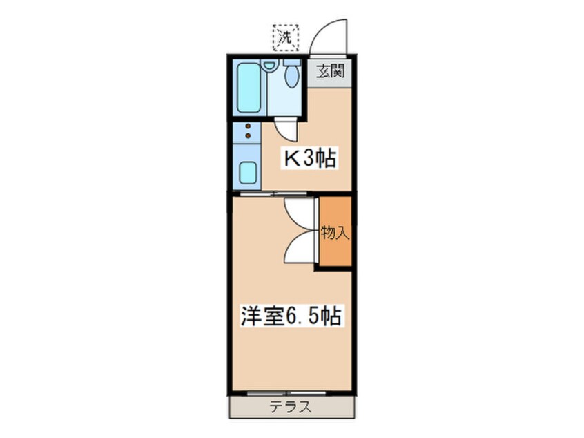 間取図 メゾン長谷部