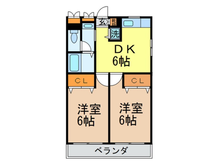 間取図 ドエル・ウーチ