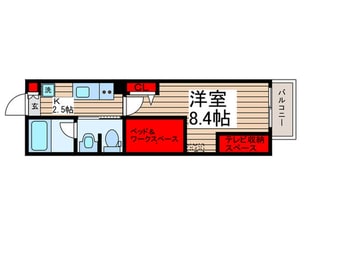 間取図 エルスタンザ高砂