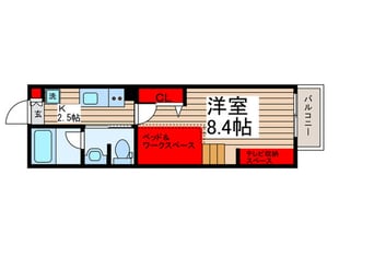 間取図 エルスタンザ高砂