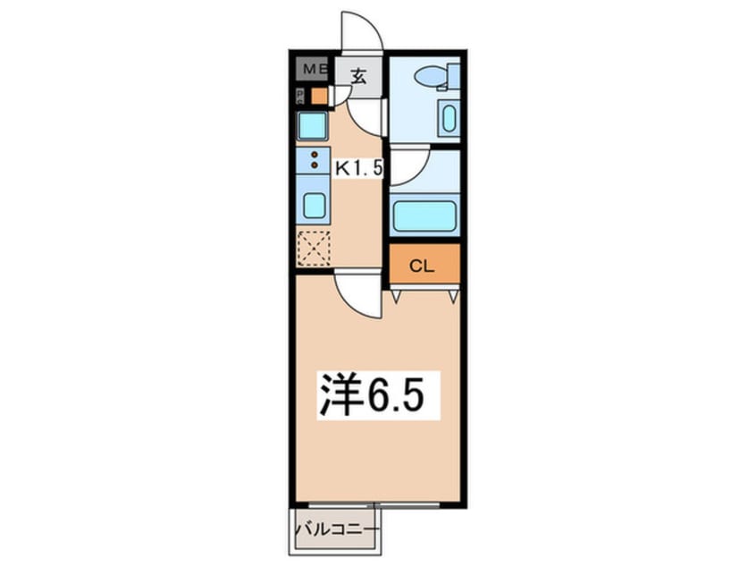 間取図 ラフィスタ鷺沼南棟（310）