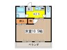 メゾン新川口　東棟 1Kの間取り