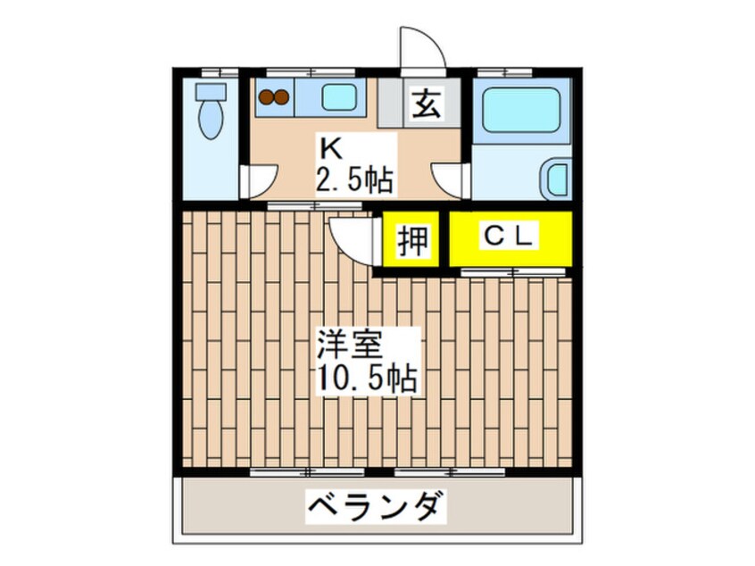 間取図 メゾン新川口　東棟