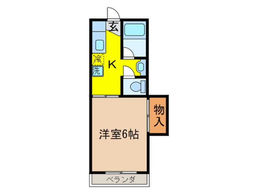 間取図 富士見荘新館