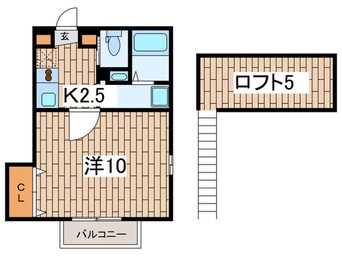 間取図 第２ネオＭＩコ－ポ