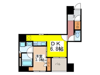 間取図 コートラクリア人形町