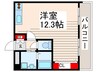 グレ－ス船堀 1Rの間取り