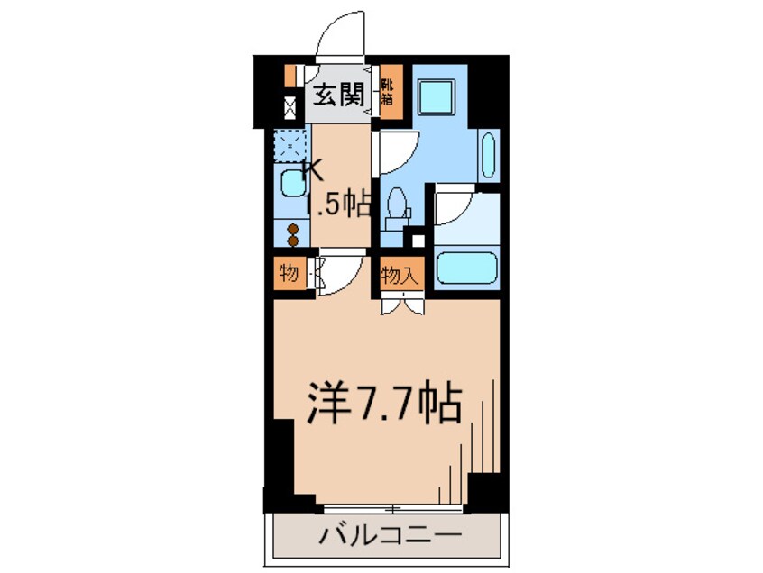 間取図 レジディア白金高輪