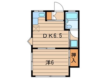 間取図 フラット谷戸Ａ