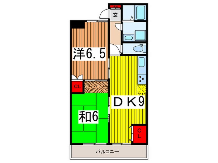 間取り図 ベルジュ浦和仲町