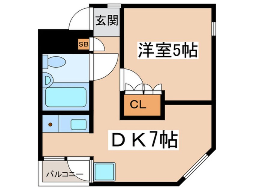 間取図 カメリア調布