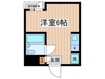 間取図 カメリア調布