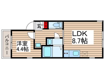 間取図 Park Asa