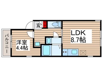 間取図 Park Asa