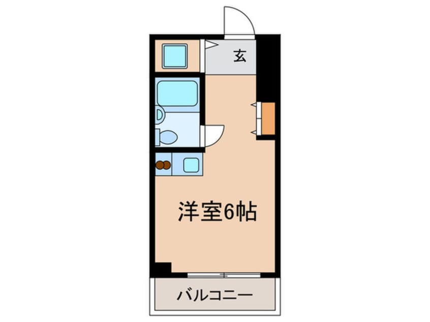 間取図 藤和ハイタウン新宿（１００３）