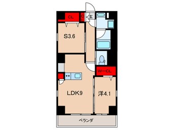 間取図 ブルーノ赤羽