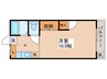 メゾンミツル 1Kの間取り