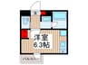 ＡＱーｆｏｒｅｓｔ本町 1Rの間取り