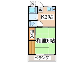 間取図 第３すみれ荘