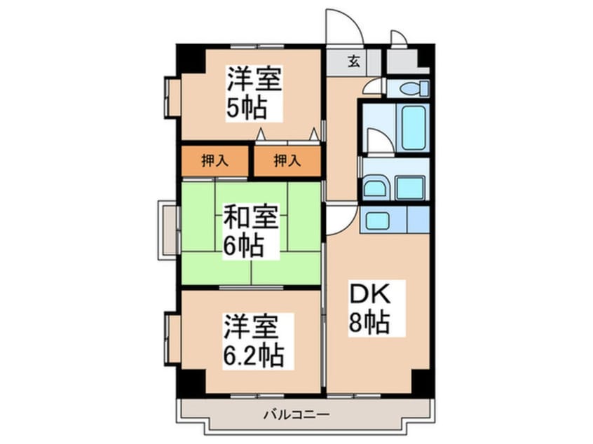 間取図 ヴィスタハウス