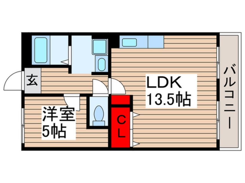 間取図 ビラシティ－鈴木