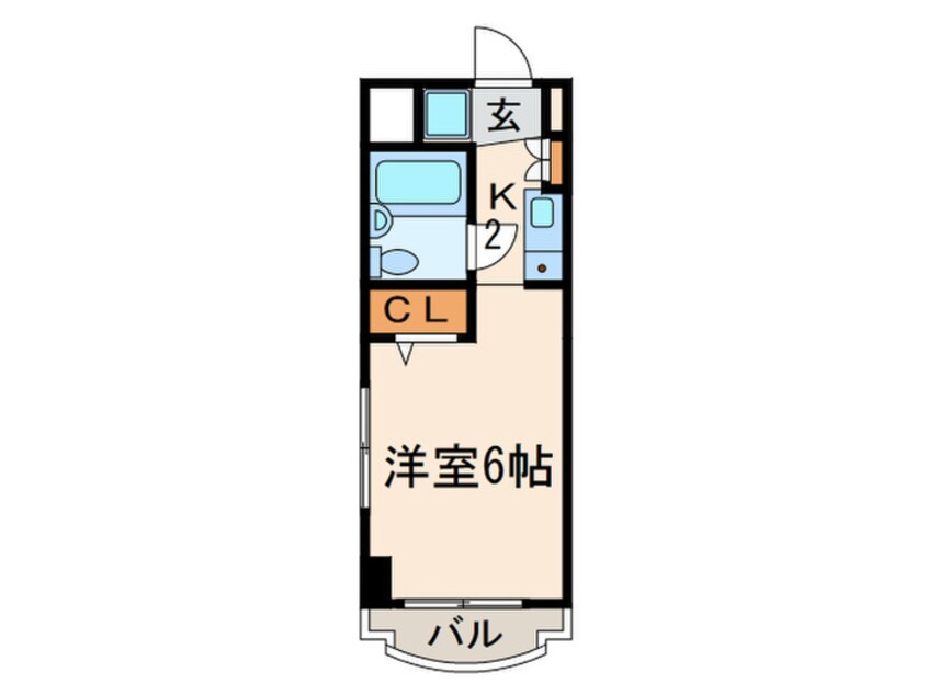 間取図 エクシードハイム白糸台