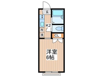 間取図 モンシャトー曽根