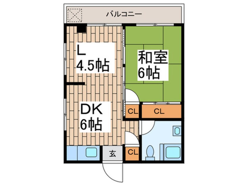 間取図 池上レジデンス