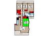 ｶﾞｰﾃﾞﾝﾌﾟﾗｻﾞ新検見川4番館(301) 4LDK+Sの間取り