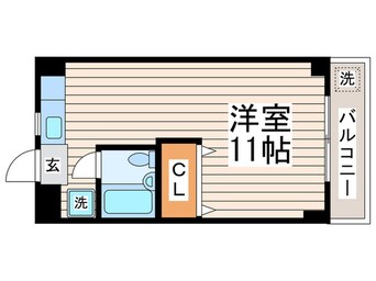 間取図 榎本コ－ポ