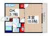 Ｎ－ＦＬＡＴＳ 1DKの間取り