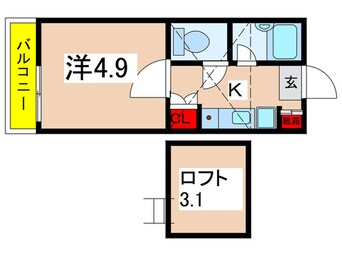 間取図 パレス百合が丘