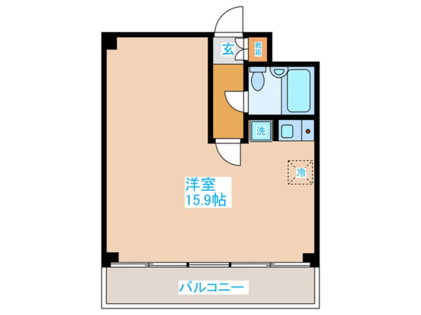 間取図 ハラスパジオ方南町