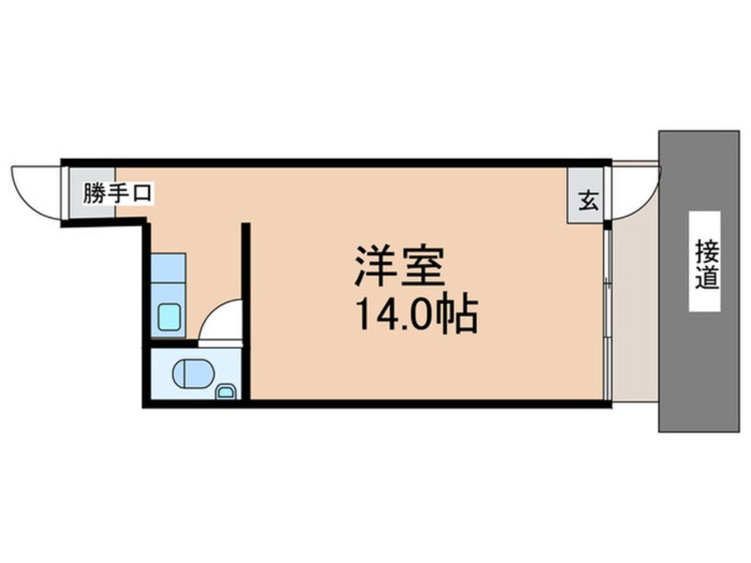 間取図 アンパル高砂