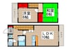 エスペラント立澤Ｅ 2LDKの間取り