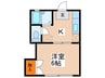 エクメーネ野方 1Kの間取り