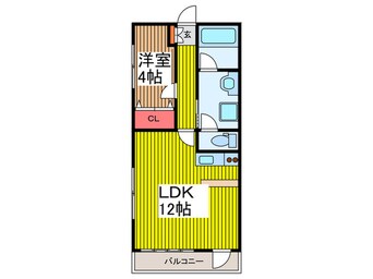 間取図 シュロスさいたま新都心