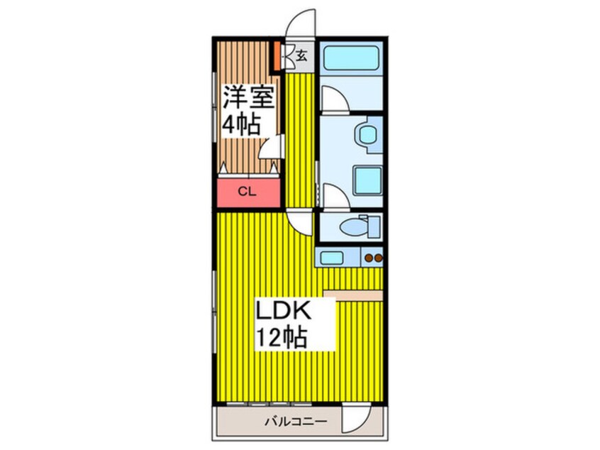 間取図 シュロスさいたま新都心