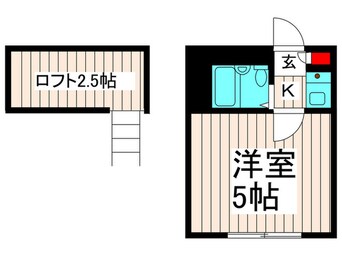 間取図 ハイツ・ヴィラＮｏ．４