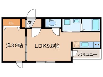 間取図 LiveFlat戸越