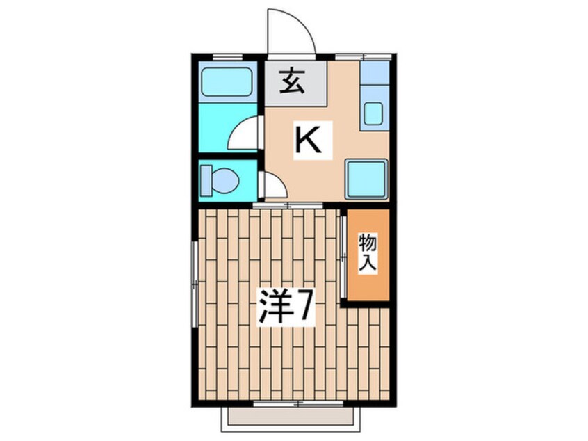 間取図 シティハイムベルク