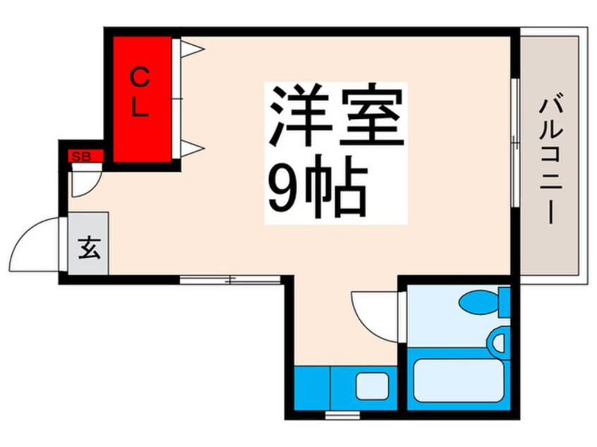 間取図 谷ビル