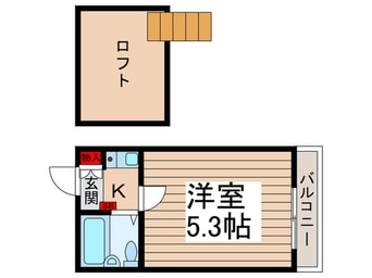 間取図 サンライズＢ棟