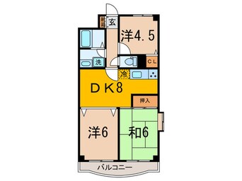 間取図 ヴェーラエレガンテ