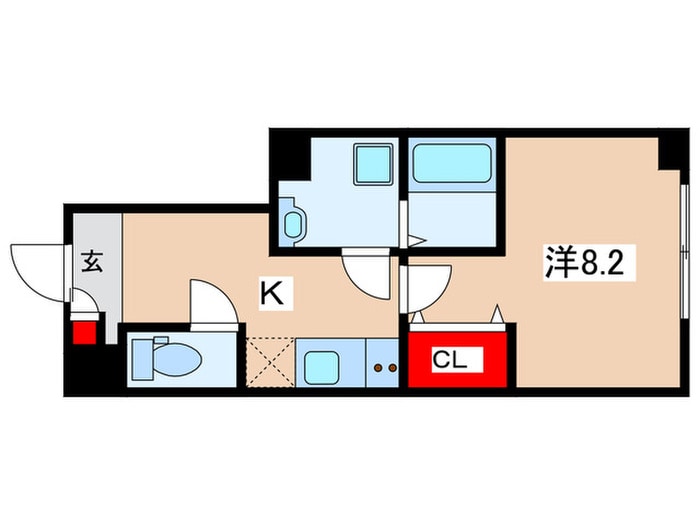 間取り図 コーラルテラス南砂
